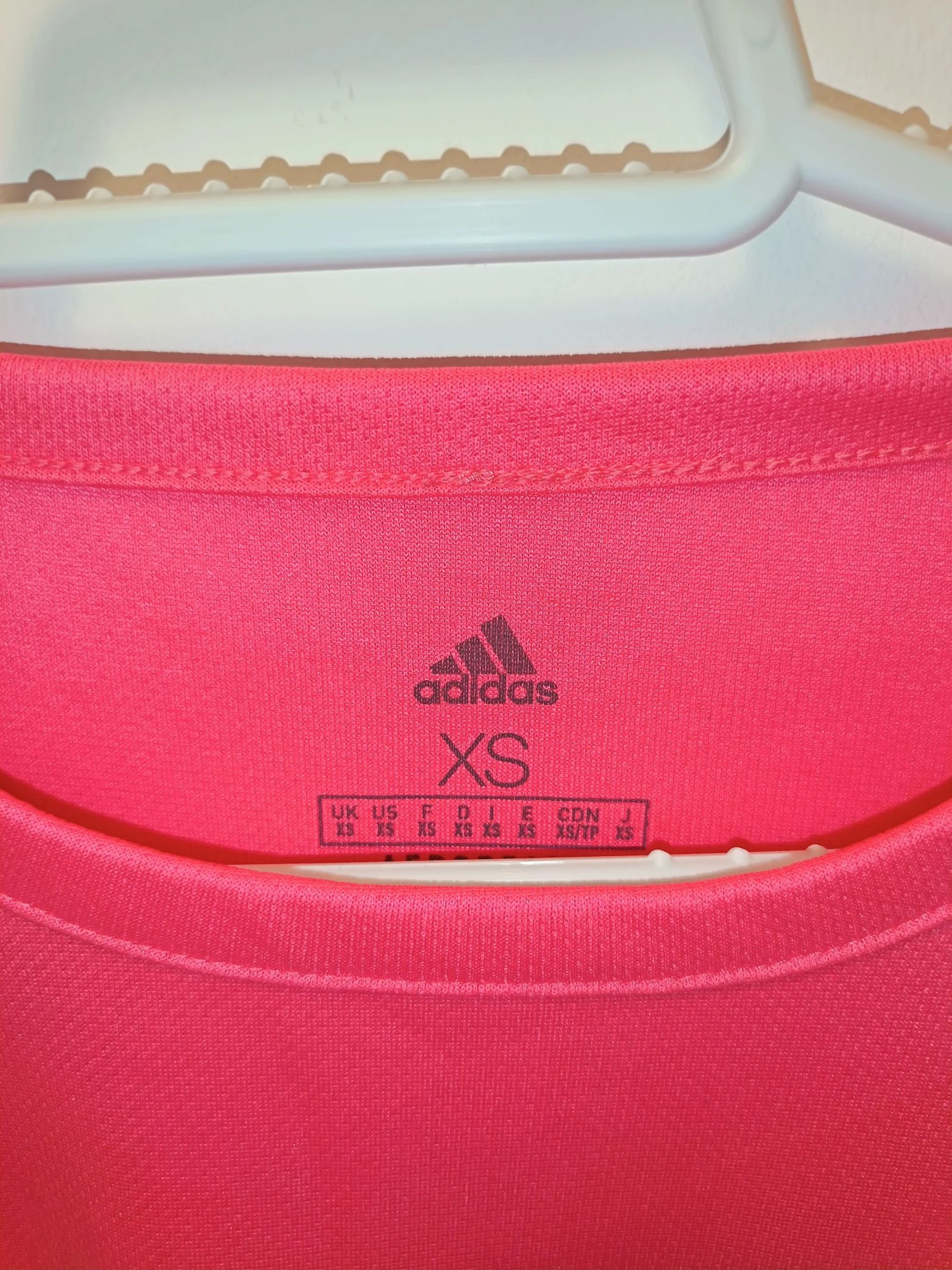 Unisex Adidas retro polo t-shirt size XS – photo 3
